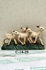 caprette  cartapesta cm 20